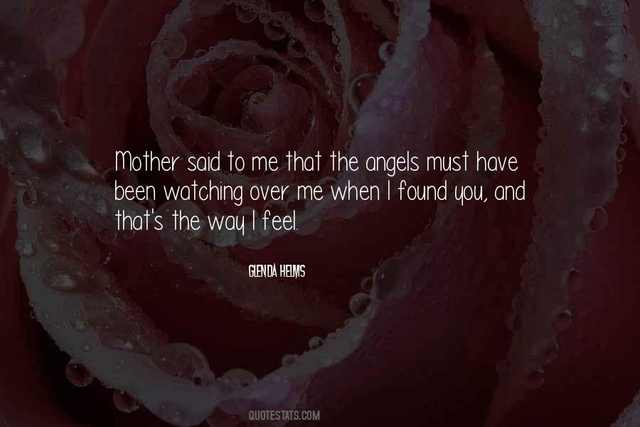 Angels Watching Quotes #184133