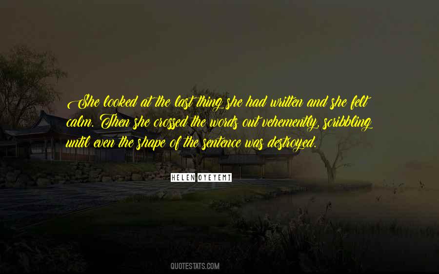 Anger And Self Destruction Quotes #584113