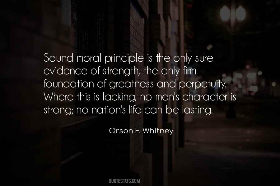 Principle Is Quotes #1481962