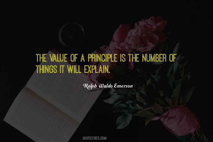 Principle Is Quotes #1750059