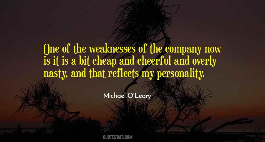 My Weaknesses Quotes #791864