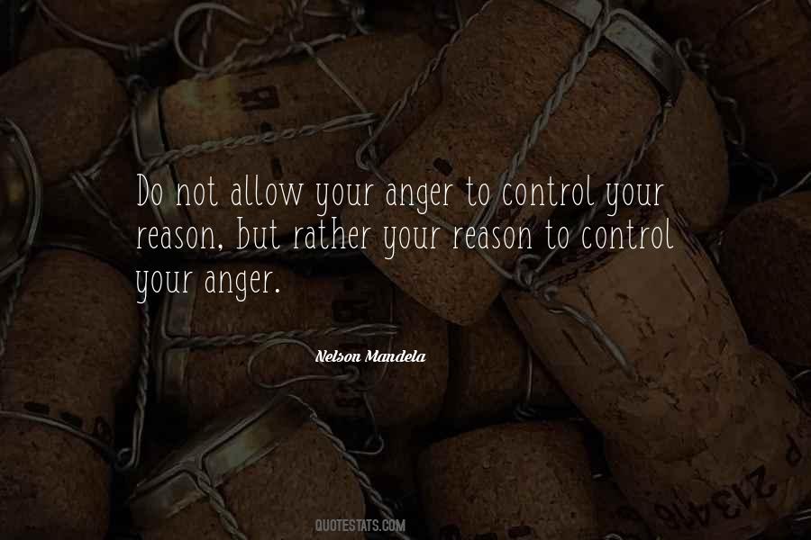 Anger For No Reason Quotes #1626247