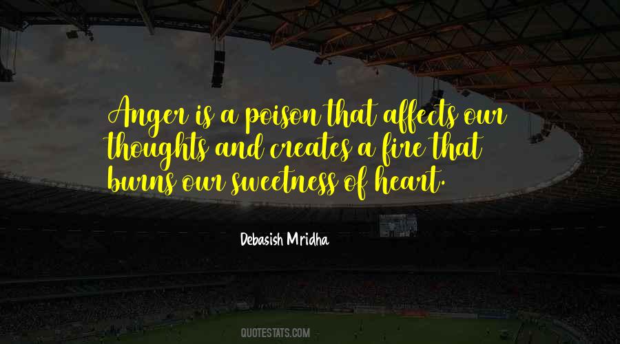 Anger In Your Heart Quotes #15443