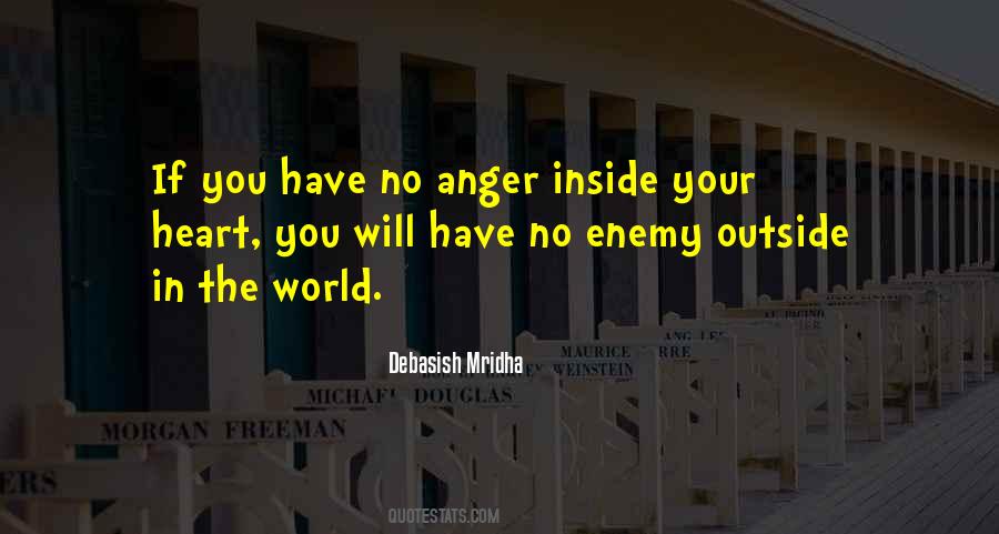 Anger In Your Heart Quotes #158347