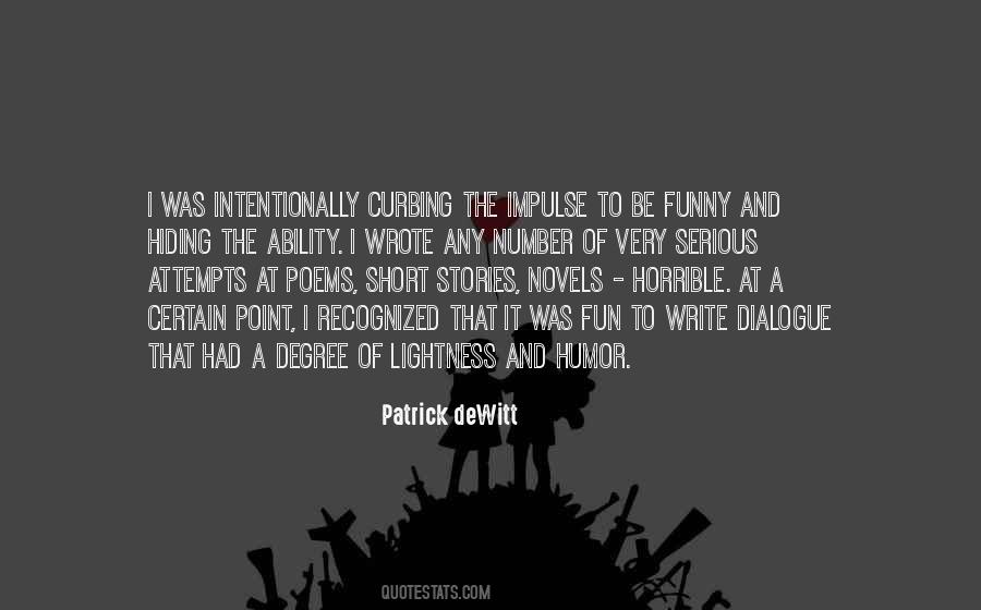 Short To The Point Quotes #809793