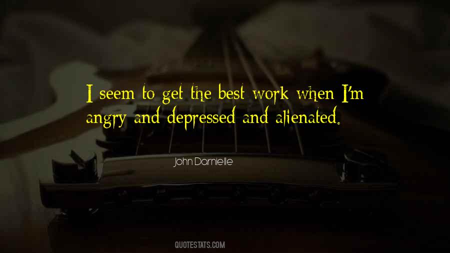 Angry And Depressed Quotes #1600892