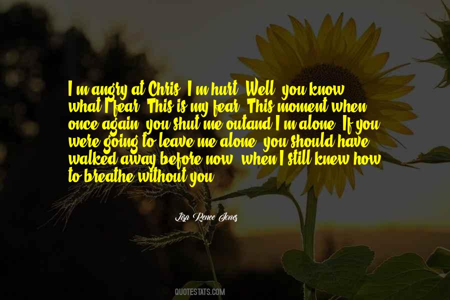 Angry And Hurt Quotes #1504155