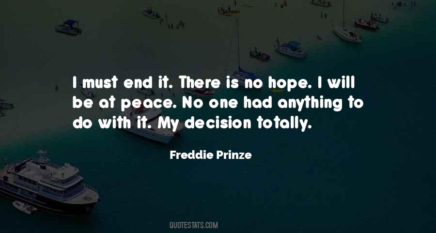 Peace One Quotes #109687