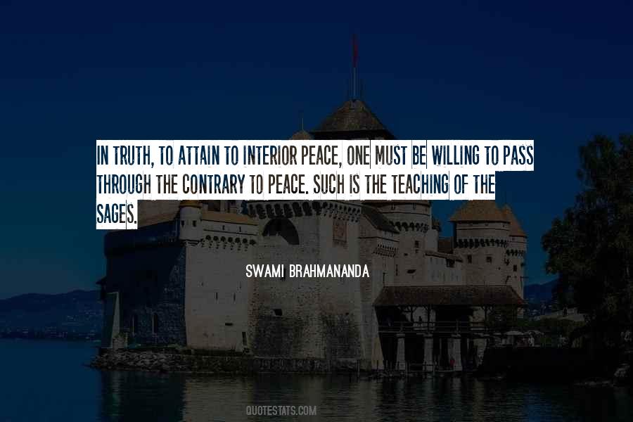 Peace One Quotes #1411983