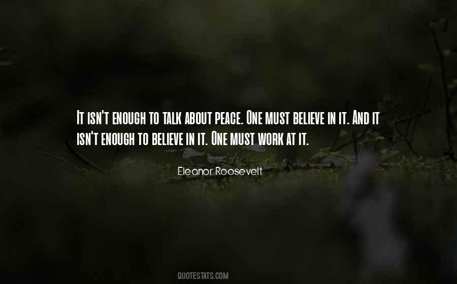 Peace One Quotes #511087