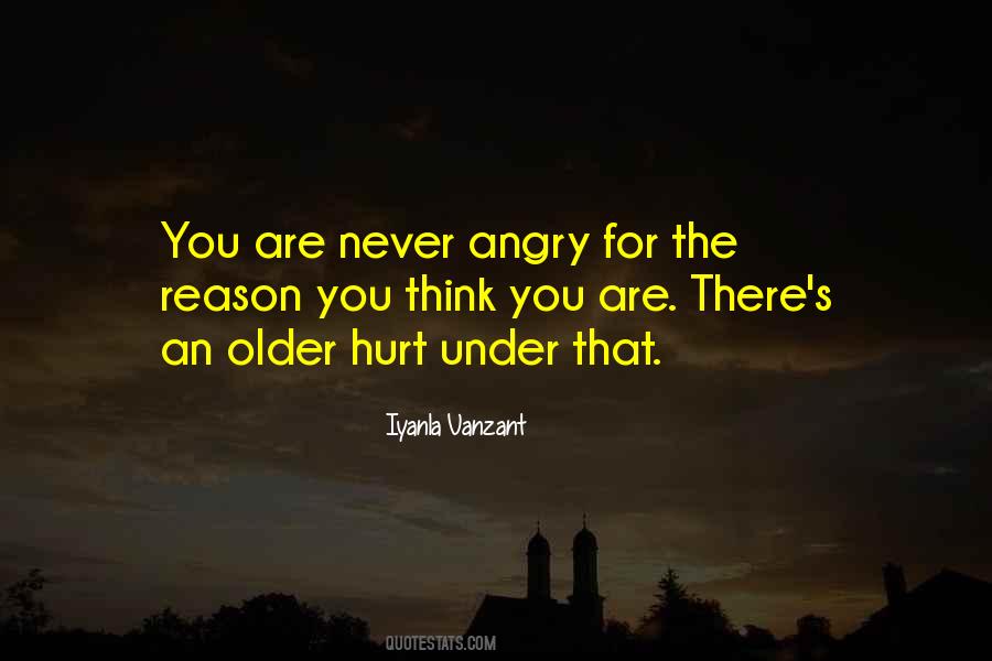 Angry Without Reason Quotes #87558
