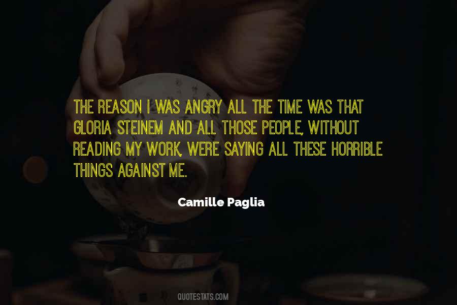 Angry Without Reason Quotes #941932