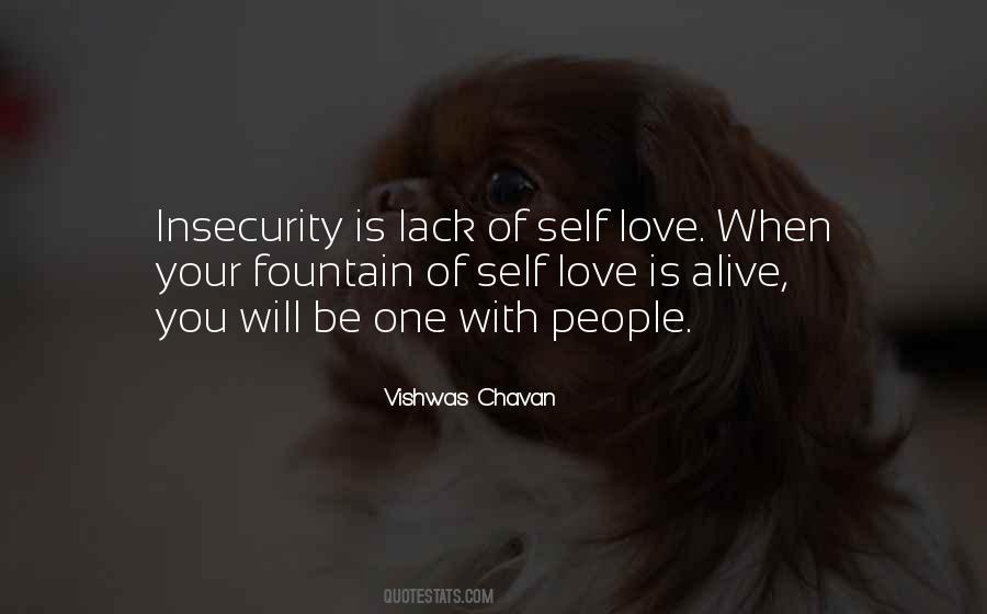 Love Insecurity Quotes #1109131
