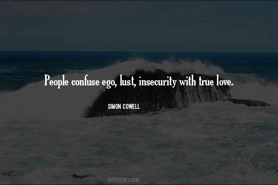 Love Insecurity Quotes #1458247