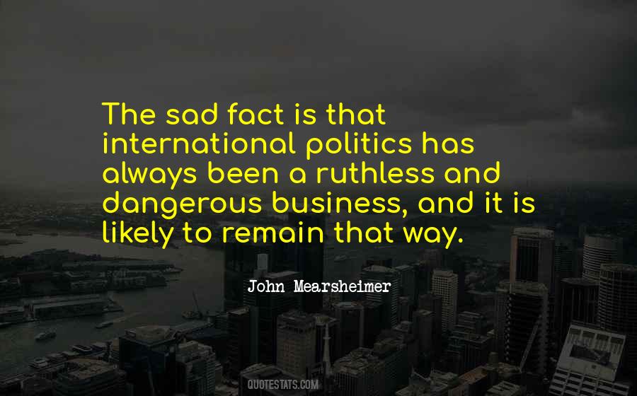 International Politics Quotes #1251951