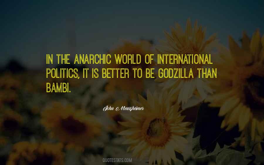 International Politics Quotes #1840735