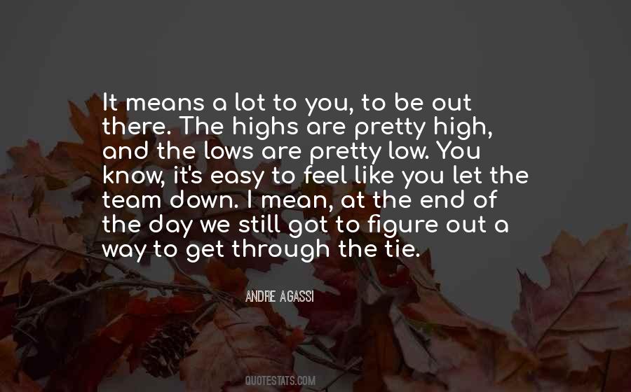 Highs And The Lows Quotes #1627261
