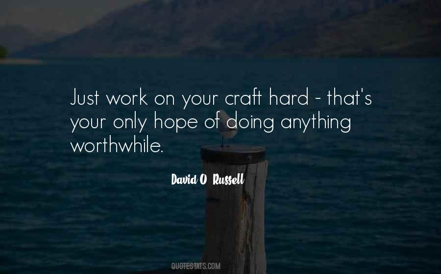 Doing Crafts Quotes #1323730