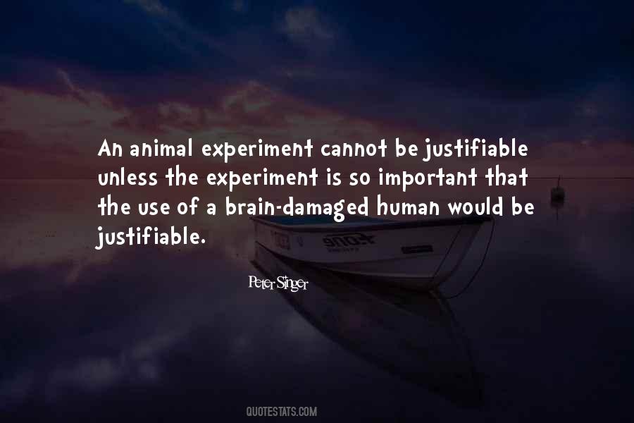 Animal Experiment Quotes #217082