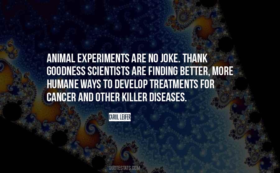 Animal Experiments Quotes #1086642