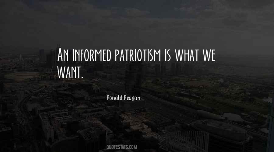 Patriotism Is Quotes #64714