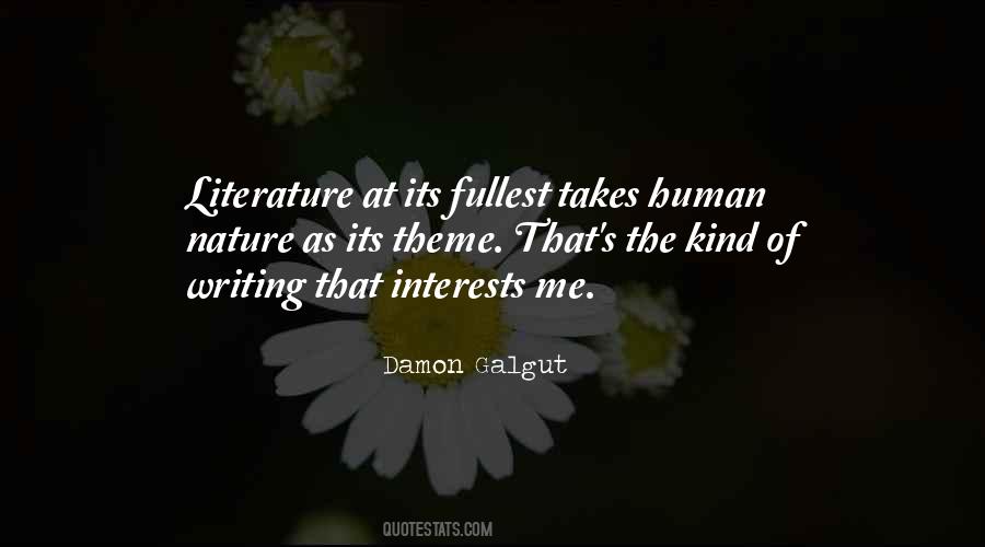 Quotes About Theme In Literature #1017337