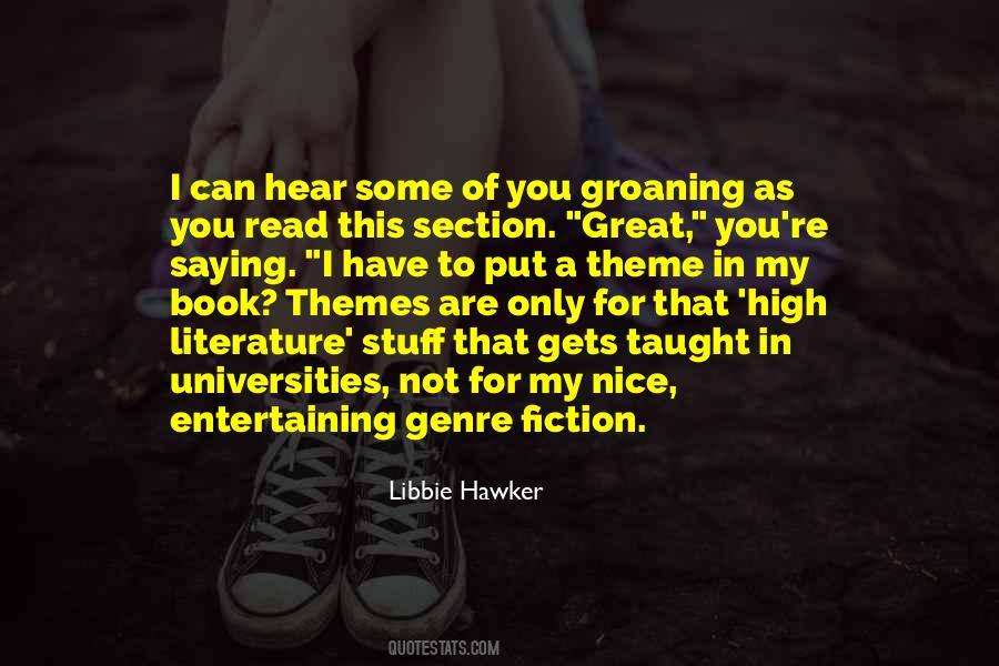 Quotes About Theme In Literature #188318