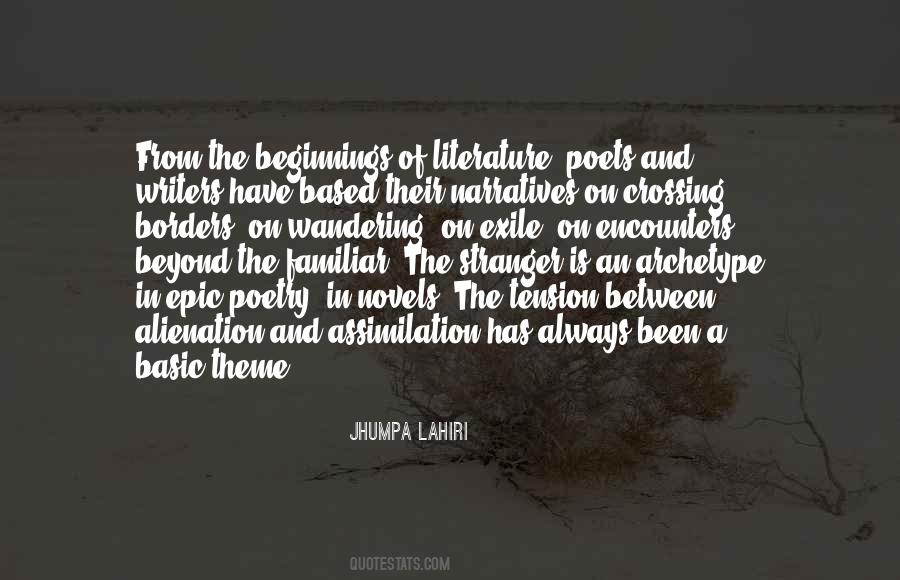Quotes About Theme In Literature #331291