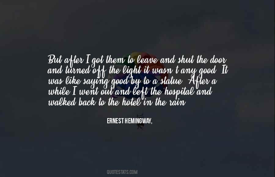 Death Hemingway Quotes #1135640