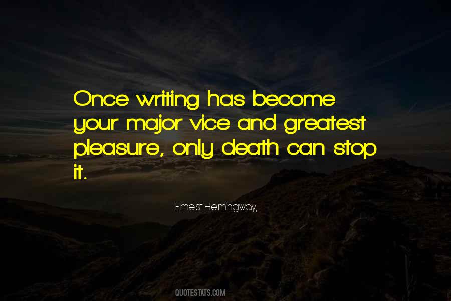 Death Hemingway Quotes #1489133