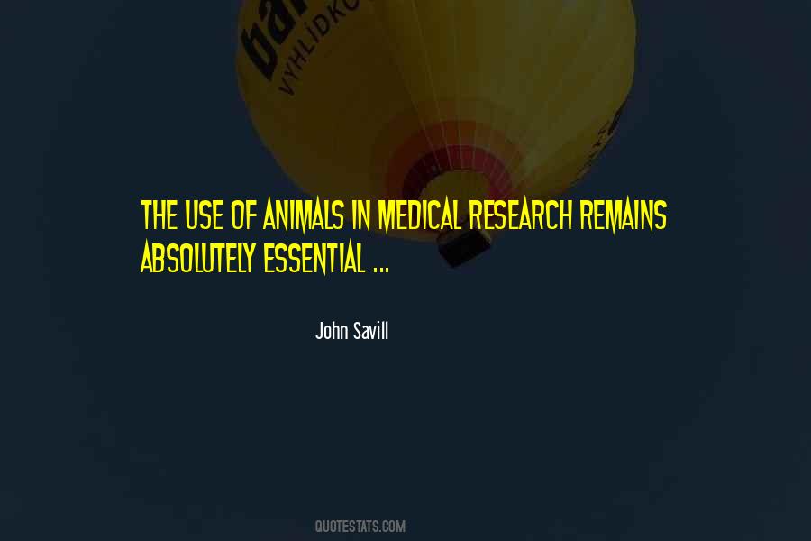 Animal Research Quotes #10849