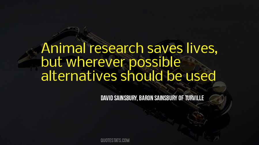 Animal Research Quotes #1215793