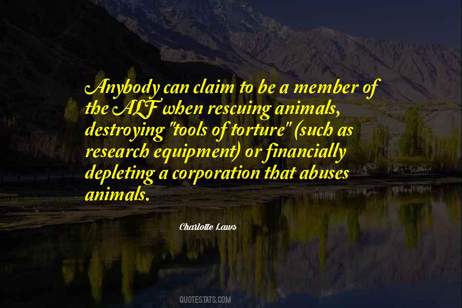 Animal Research Quotes #1603181