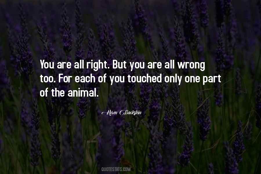 Animal Right Quotes #399637