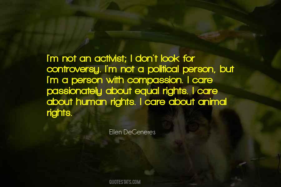 Animal Rights Activist Quotes #1565013