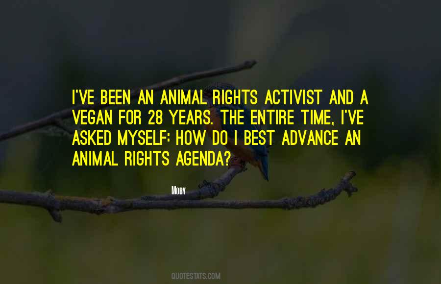 Animal Rights Activist Quotes #1839593