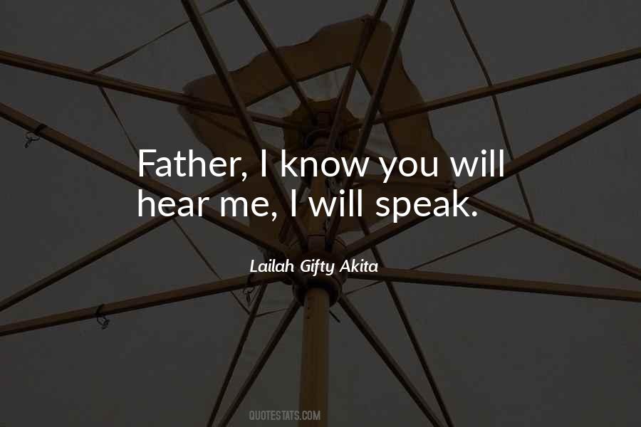 Father I Quotes #1719980