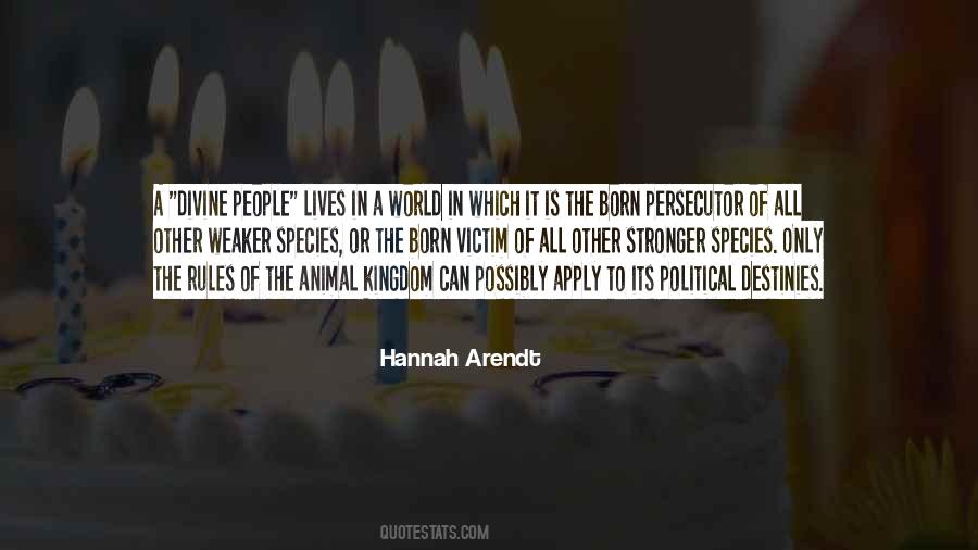 Animal Species Quotes #310488