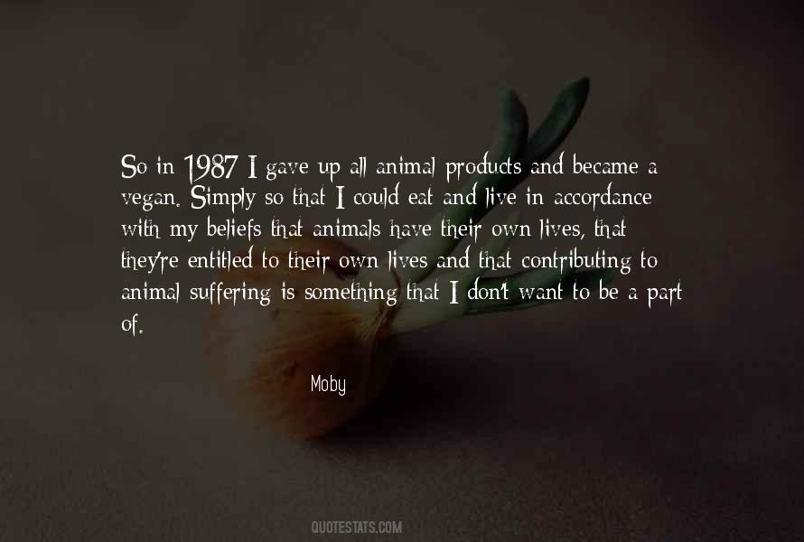 Animal Vegan Quotes #1004773