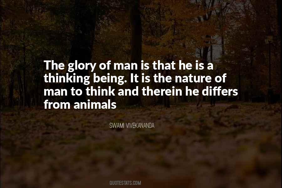 Animals And Man Quotes #674756
