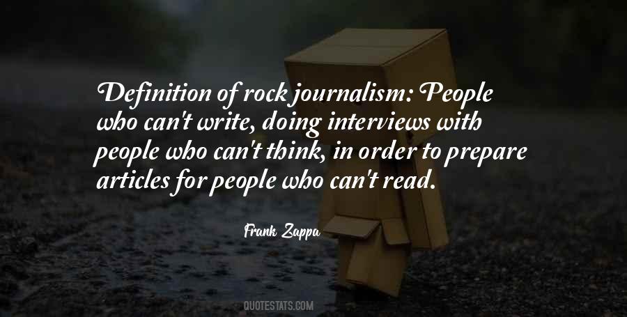 Music Journalism Quotes #1220378