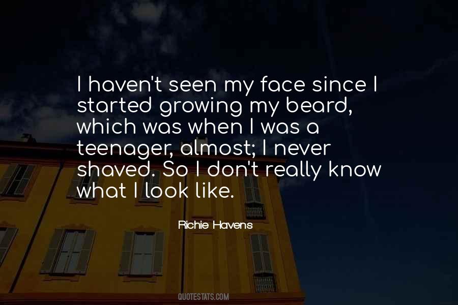 Face Beard Quotes #74702