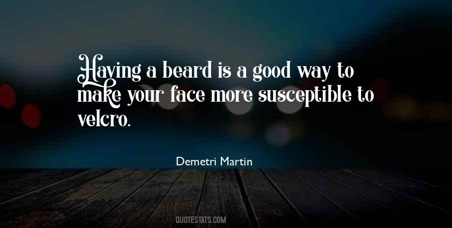 Face Beard Quotes #815510