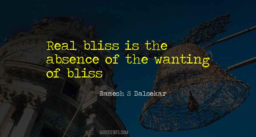 Bliss Is Quotes #83644