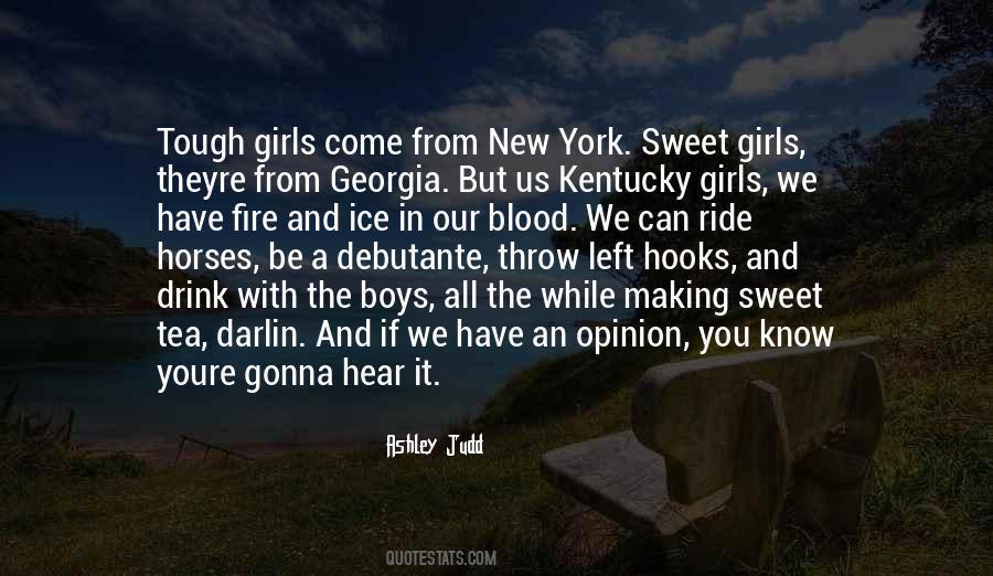 Kentucky Girls Quotes #1046652