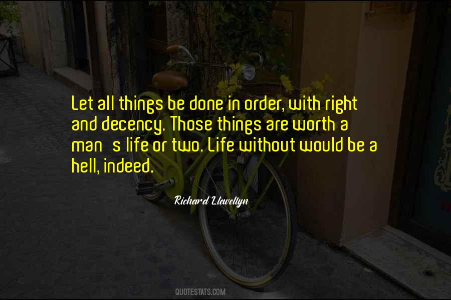 Man S Life Quotes #1454124