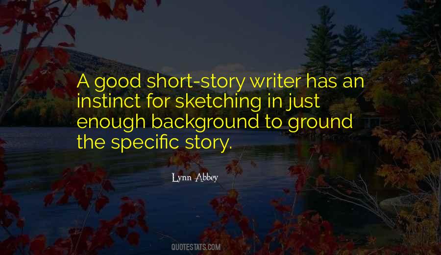 Short Story Has Quotes #44512