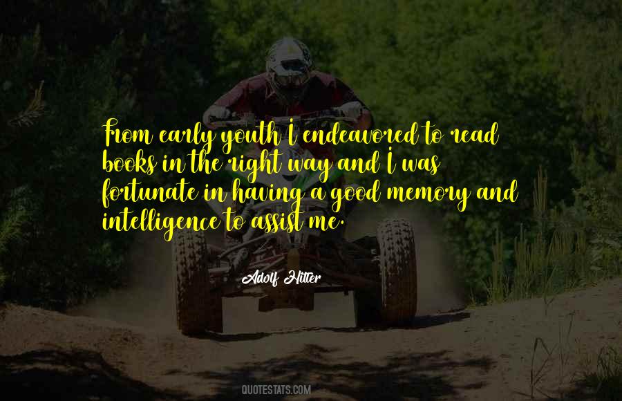 Good Memory Quotes #1709222