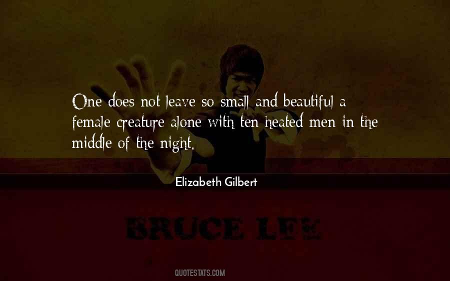 Ten Alone Quotes #1834952