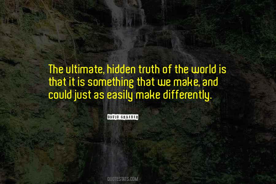 Hidden World Quotes #627193